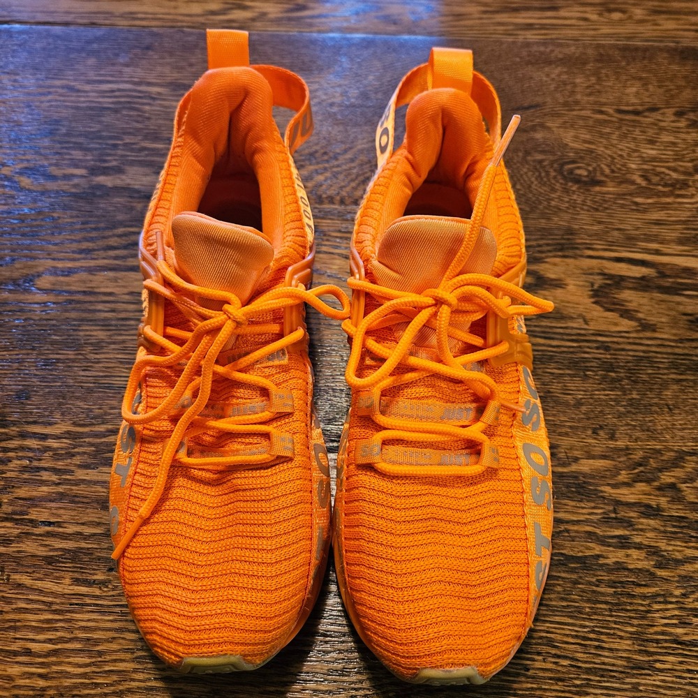 Just So So‎ Mens Orange Blade Running Shoes Industrial Mesh Sneakers Size 40